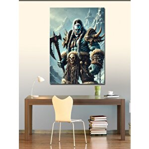 Kanvas Tablo Buz Diyarı Savaşçısı 100x140 cm