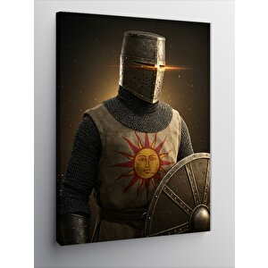 Kanvas Tablo Zırhlı Şövalye 50x70 cm