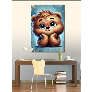 Kanvas Tablo Sevimli Ayıcık Çizimi 70x100 cm