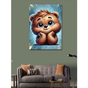 Kanvas Tablo Sevimli Ayıcık Çizimi 70x100 cm