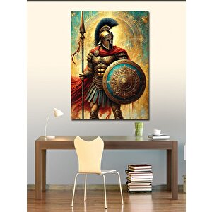 Kanvas Tablo Zırhlı Roma Askeri 100x140 cm
