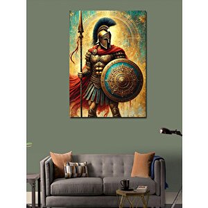 Kanvas Tablo Zırhlı Roma Askeri 100x140 cm