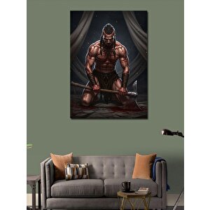Kanvas Tablo Karanlık Savaşçı 50x70 cm