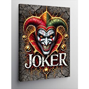 Kanvas Tablo Joker Maskesi Ve Gülüş 50x70 cm