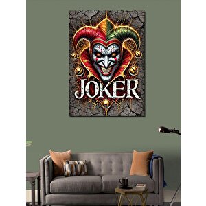 Kanvas Tablo Joker Maskesi Ve Gülüş 70x100 cm