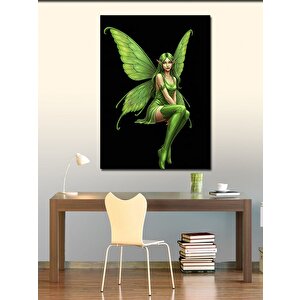 Kanvas Tablo Yeşil Peri 50x70 cm