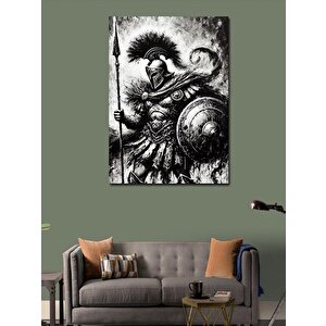 Kanvas Tablo Antik Yunan Savaşçısı 100x140 cm
