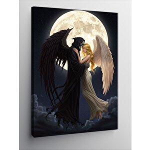 Kanvas Tablo Melek Veazrail Ay Işığı Dansı 70x100 cm
