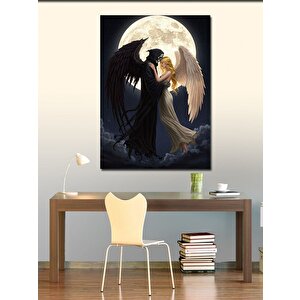 Kanvas Tablo Melek Veazrail Ay Işığı Dansı 70x100 cm