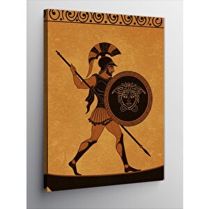 Kanvas Tablo Antik Yunan Askeri 70x100 cm