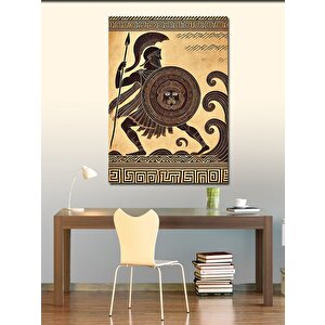 Kanvas Tablo Antik Yunan Savaşçısı 70x100 cm