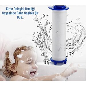 Yeni Model Filtreli Duş Başlığı Kireç Önleyici Özellikli Su Tasarruflu Model