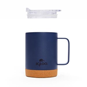 Igloo Cork Mug 350ml-Laci̇vert