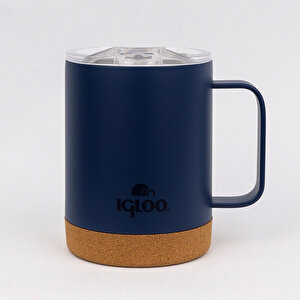 Igloo Cork Mug 350ml-Laci̇vert