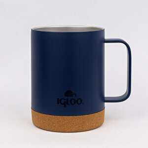 Igloo Cork Mug 350ml-Laci̇vert