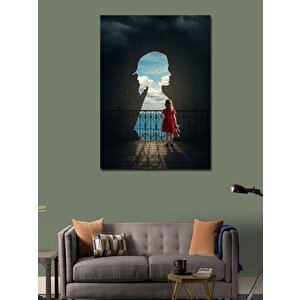 Kanvas Tablo Anne Ve Çocuk 100x140 cm