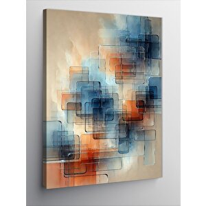 Kanvas Tablo Geometrik Soyutluk 100x140 cm