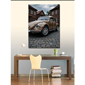 Kanvas Tablo Klasik Vosvos Ve Sokak 100x140 cm