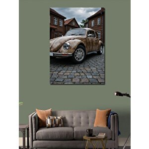 Kanvas Tablo Klasik Vosvos Ve Sokak 100x140 cm