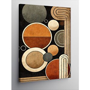 Kanvas Tablo Geometrik Soyut Kompozisyon 50x70 cm