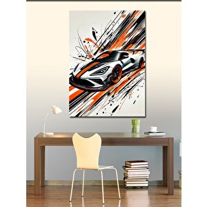Kanvas Tablo Hızlı Spor Araba 50x70 cm