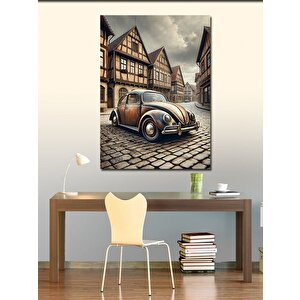 Kanvas Tablo Klasik Vosvos Sokakta 70x100 cm