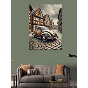 Kanvas Tablo Klasik Vosvos Sokakta 70x100 cm