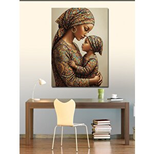 Kanvas Tablo Anne Ve Çocuk 100x140 cm