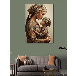 Kanvas Tablo Anne Ve Çocuk 50x70 cm