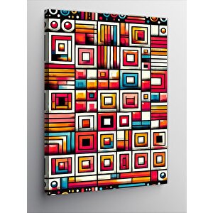 Kanvas Tablo Soyut Geometrik Desenler 70x100 cm
