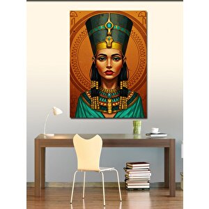 Kanvas Tablo Kraliçe Nefertiti Portresi 50x70 cm