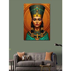 Kanvas Tablo Kraliçe Nefertiti Portresi 50x70 cm