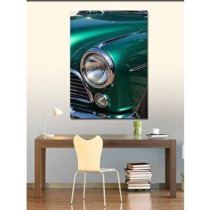 Kanvas Tablo Klasik Araba Çizimi 100x140 cm