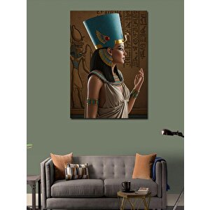 Kanvas Tablo Mısır Kraliçesi Ve Antik Zarafet 100x140 cm