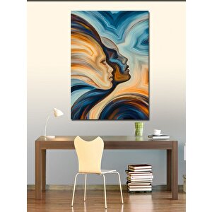 Kanvas Tablo Soyut Kadın Profili 50x70 cm