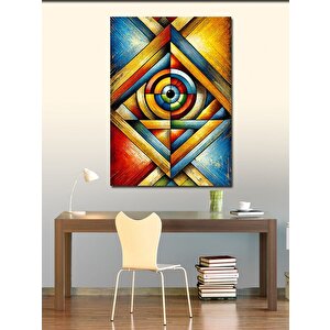 Kanvas Tablo Soyut Geometrik Desen 70x100 cm