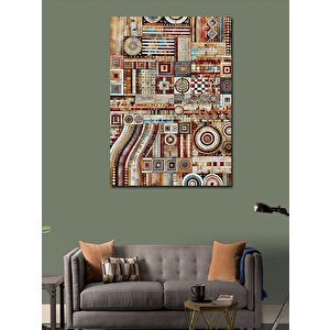 Kanvas Tablo Soyut Geometrik Desenler 50x70 cm