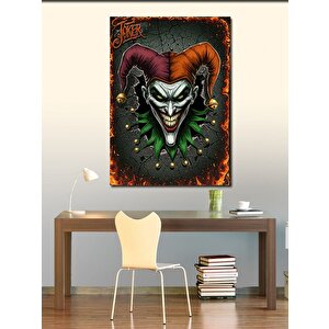 Kanvas Tablo Joker Gülümsemesi Çizimi 50x70 cm