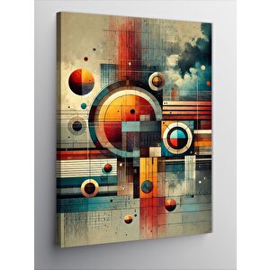 Kanvas Tablo Soyut Geometrik Şekiller 100x140 cm