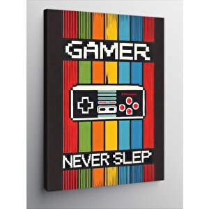 Kanvas Tablo Retro Oyuncu Afişi 50x70 cm