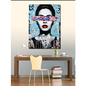 Kanvas Tablo Soyut Kadın Portresi 50x70 cm