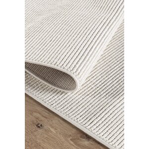 Loopy 5552 Krem Yumuşak Dokulu Bukle Modern Salon Mutfak Koridor Halısı Tozumaz Örgü Makine Halısı