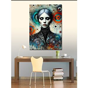 Kanvas Tablo Soyut Portre Ve Desenler 100x140 cm