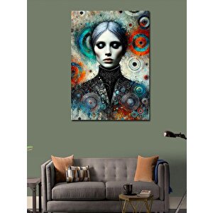 Kanvas Tablo Soyut Portre Ve Desenler 100x140 cm