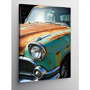 Kanvas Tablo Paslı Eski Araba 70x100 cm