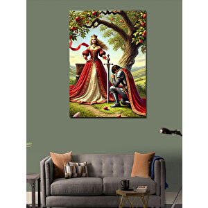 Kanvas Tablo Prens Ve Prenses Aşk Hikayesi 100x140 cm