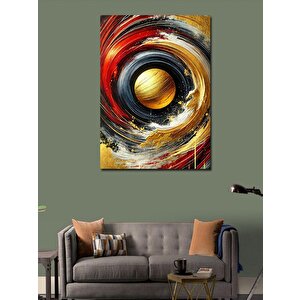 Kanvas Tablo Soyut Galaksi Ve Gezegen 70x100 cm