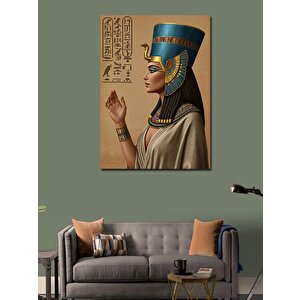 Kanvas Tablo Mısır Kraliçesi Nefertiti 50x70 cm