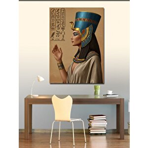 Kanvas Tablo Mısır Kraliçesi Nefertiti 100x140 cm
