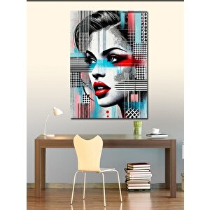Kanvas Tablo Soyut Kadın Portresi 50x70 cm
